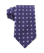 DONALD J TRUMP Signature Collection Purple Square Ground Neat Silk Class... - €43,12 EUR