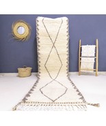 Moroccan Runner rug, Berber Hallway rug, Brown Kitchen runner, Area rug ... - £237.19 GBP