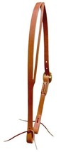 Horse Harness Leather Adjustable Split Ear Bridle w/ Tie Ends 975H1065 - $24.74