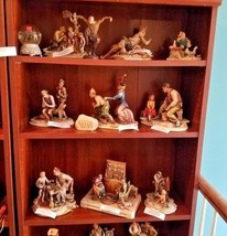 Antonio Borsato Capodimonte Italian Art Figurine &quot; Cobbler&#39;s Dilemma &quot; R... - $475.00