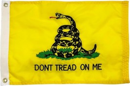 Dont Tread On Me Double-sided 12x18 inch, 210D Nylon, Embroidered Garden... - €7,91 EUR