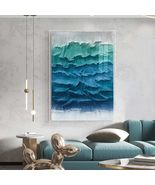Luxury Modern 3D Acrylic Textile Wall Art  Large Atmospheric Living Roo... - €777,14 EUR