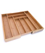 Culina Bamboo Utensils Drawer. Expandable, 18&quot; x 12.75&quot; X 2&quot; - £24.30 GBP