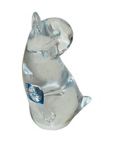 Murano Glass Duck Figurine Italy vtg paperweight italian art bird signed chicken - £39.74 GBP