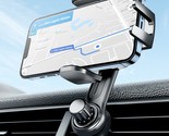 Cell Phone Holder Car, Car Phone Holder Mount With [Never Blocking] Air ... - £20.74 GBP