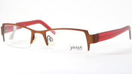 Yana By BoDe Design 2001 67 Gebrannte Orange Selten Brille Rahmen 50-19-135 - £51.77 GBP