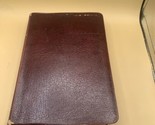 Thompson Chain Reference Bible N I V Red Letter 1983 Genuine Leather - $19.79