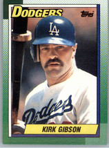 1990 Topps 150 Kirk Gibson  Los Angeles Dodgers - $0.99