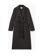 Reiss Arla Double Breasted Wool Blend Classic Coat, Charcoal Gray, Size ... - $9,306.22 MXN