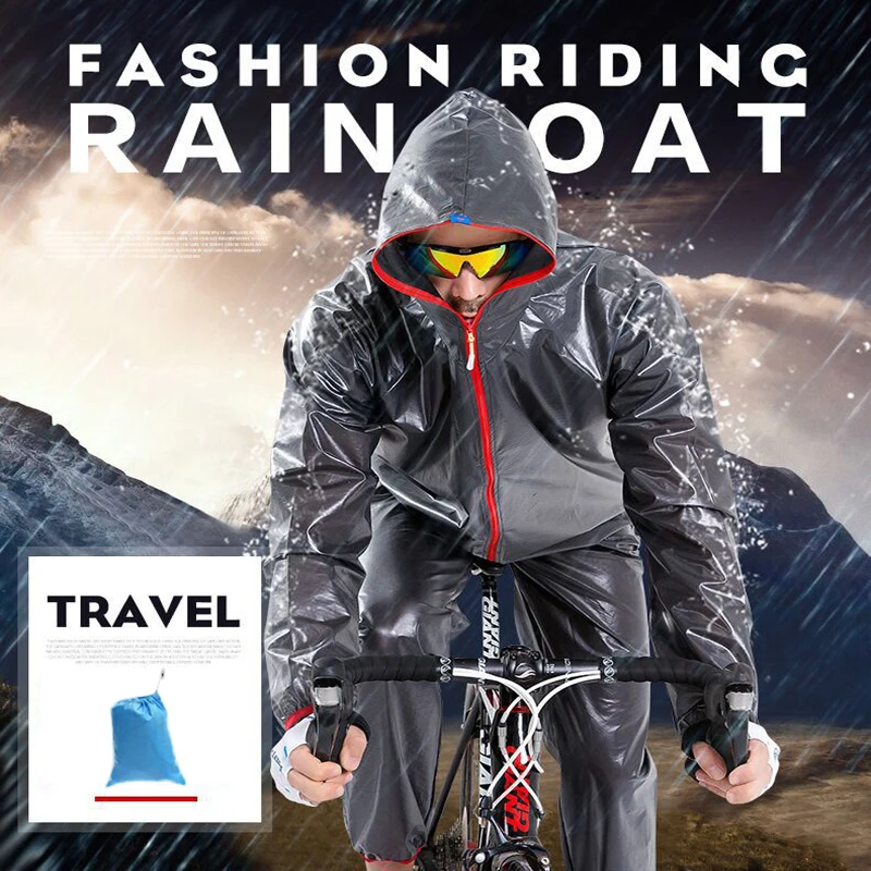 Motorcycle Raincoat Biker Waterproof Pants Jaqueta Chaqueta Moto Mobility - £35.68 GBP+