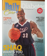 SHAQUILLE O&#39;NEAL, RON SANTOS in Daily Diabetes 2007 magazine - £4.75 GBP