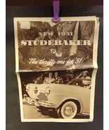 New 1951 Studebaker The Thrifty One for &#39;51 Sales Brochure Champion Comm... - $1,253.08 MXN