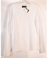 Zara Womens Super Slim Fit LS T-Shirt White L NWT - $27.16 CAD