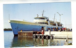 M V Ranger III Postcard Rock Harbor Lodge Isle Royal National Park Michigan - $9.90