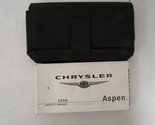 2008 Chrysler Aspen Owners Manual Guide Book [Paperback] Chrysler - $48.99