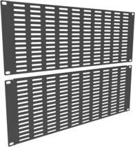 2 Pack of 4U Vented Blank Panel - Metal Rack Mount Filler Panel For - $64.34