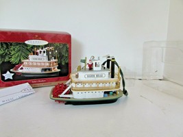 Hallmark Ornament Magic Santa&#39;s Showboat Spec.Edition 1997 Boxed Mib Lot D - £8.44 GBP
