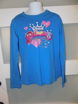 The Children&#39;s Place Princess Personality Blue LS Shirt Size M (7/8) Gir... - £13.42 GBP