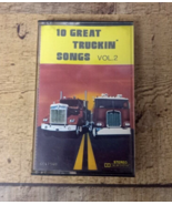 10 Great Truckin Songs Volume 2 Cassette Tape - 1986 - £5.57 GBP