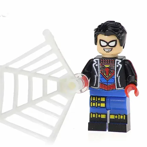 SM Spider Boy Comic Minifigure Custome - $7.00