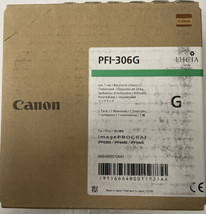 PFI-306G 6664B001 OEM Canon Green Ink ImagePrograf 8300 8300S 8400 8400S - £35.82 GBP