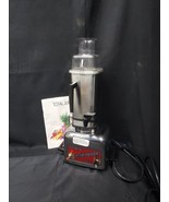 Vitamix Maxi 4000 Commercial Vita Mixer Blender Stainless &amp; Recipe Book ... - $115.44 CAD
