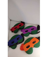 Lot 24 pcs Ninja Turtle Birthday Party Lot Felt Masks, Party favors - £10.94 GBP