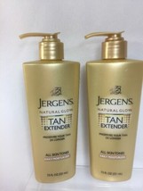 (2) Jergens Natural Glow Tan Extender 7.5oz Moisturizer Lotion Spray Sun... - $22.95