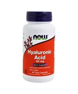 NOW Foods Hyaluronic Acid with MSM 50 mg., 60 Vegetarian Capsules - €12,90 EUR