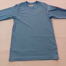 Columbia AB6928 Youth/Boy's Size M (10/12) Blue Long Sleeve Crewneck T-Shirt image 6