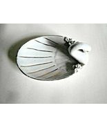 Lung&#39;s Swan White Oval Dish - £7.78 GBP