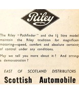1954 Scottish Automobile Riley Dealer Scotland Advertisement Automobilia... - €17,17 EUR 1954 Scottish Automobile Riley Dealer Scotland Advertisement Automobilia... - €17,17 EUR