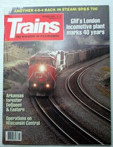 October 1990 Trains: The Magazine Of Railroading Steam/Diesel Rosters News Yarns - £8.30 GBP