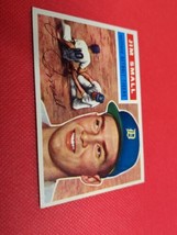 Jim Small 1956 Topps Detroit Tigers Baseball Card #207 Gray Back NM - £14.34 GBP