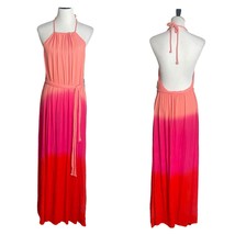 Forever 21 Long Maxi Dress Open Back Ombre Beach Collection Women Size S... - £23.21 GBP