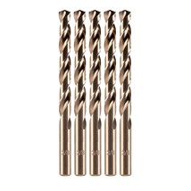 3/8" Cobalt Drill Bit(5Pcs), M35 Hss Metal Drill Bit Set For Hard Metal, Stainle - £31.45 GBP