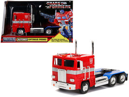 G1 Autobot Optimus Prime Truck Red with Robot on Chassis from &quot;Transform... - $52.34