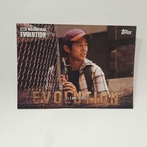 2017 The Walking Dead Evolution #28 Glenn Rhee Trading Card Topps AMC - £0.97 GBP