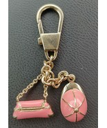 GUCCI Key Chain Key Holder Bag Charm &amp; Cap Hat Motif UNUSED Authentic - $3,292.93 MXN
