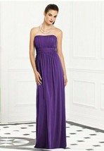 Bridesmaid / Special Occasion Strapless Dress....Purple....Size 10 - $42.75