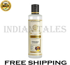  Khadi Natural Shikakai &amp; Honey Herbal Hair Conditioner - 210ml - £18.37 GBP