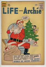 Life With Archie #6 VINTAGE 1961 Archie Comics Santa Veronica Betty GGA - £119.06 GBP