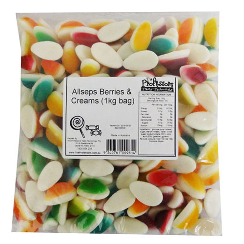 Allseps Jelly 1kg - Berries/Creams - $40.42