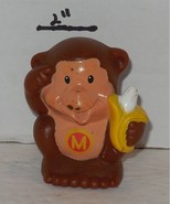 Fisher-Price Current Little People M Monkey Figure A to Z learning Zoo FPLP - $187.81 MXN