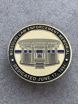 Missouri Law Enforcement Memorial June 17 1994 Police Challenge Coin  - £50.99 GBP