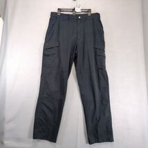 Tru-Spec Black Tactical Cargo Pants Mens 36x34 Ripstop Reinforced Knee A... - $28.00