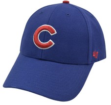 &#39;47 Chicago Cubs MLB Little C Wool Blend  Adjustable Baseball Hat - £15.17 GBP