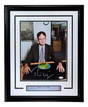 Rainn Wilson Signed Framed 11x14 The Office Dwight Schrute Jello Photo JSA - £115.05 GBP