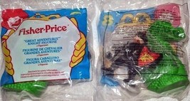 McDonald&#39;s 1995 Fisher-Price Great Adventures Knight &amp; Dragon Toy #8 - New - £3.62 GBP