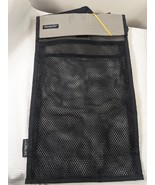 McNett Micronet Mesh Bag black &amp; tan snap Pouch storage handle scuba sno... - $132.49 MXN